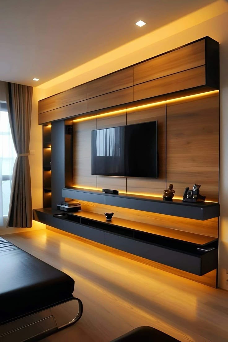 Wooden Entertainment Center